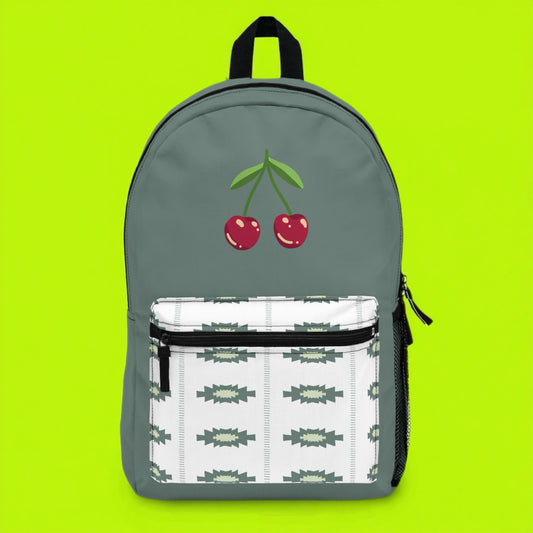 forest green backpack