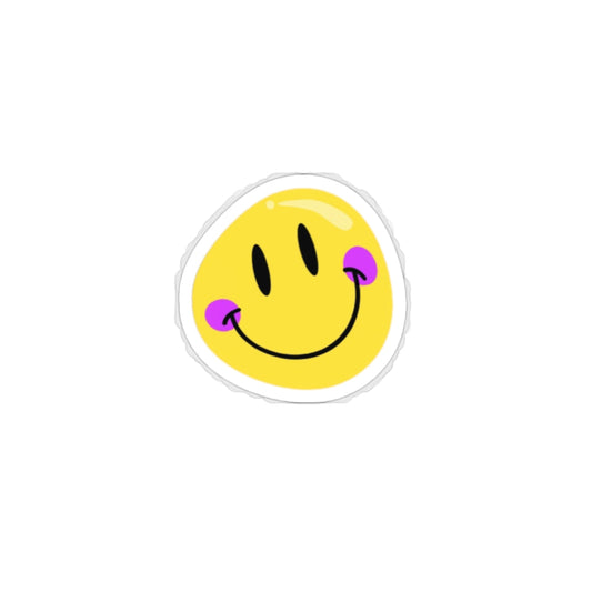 Cheerful Smiley Face Die-Cut Stickers, Cute Laptop Decor, Fun Gift for Friends, Mood Boosting Accessories, Perfect for Scrapbooking, [...]